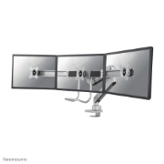Picture of Neomounts NM-D775DX3SILVER Monitor arm 17-27" - gas spring - Topfix - 180°-stop