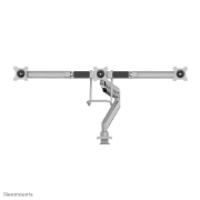 Picture of Neomounts NM-D775DX3SILVER Monitor arm 17-27" - gas spring - Topfix - 180°-stop