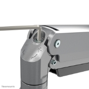 Picture of Neomounts NM-D775DX3SILVER Monitor arm 17-27" - gas spring - Topfix - 180°-stop
