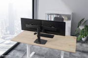 Picture of Neomounts FPMA-CB200BLACK Dual crossbar monitor arm adapter 10-27"