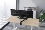 Picture of Neomounts FPMA-CB200BLACK Dual crossbar monitor arm adapter 10-27"
