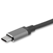 Picture of StarTech.com USB-C to VGA and HDMI Adapter - 2-in-1 - 4K 30Hz - Space Grey
