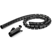 Picture of StarTech.com 1.5 m (4.9 ft.) Cable-Management Sleeve - Spiral - 45 mm (1.8 in.) Diameter