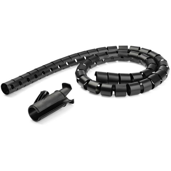 Picture of StarTech.com 1.5 m (4.9 ft.) Cable-Management Sleeve - Spiral - 45 mm (1.8 in.) Diameter