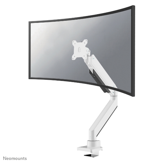 Picture of Neomounts NM-D775WHITEPLUS Monitor arm 10-49" - gas spring - Topfix - 180°-stop