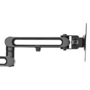 Picture of StarTech.com Desk Mount Dual Monitor Arm - Desk Clamp VESA Compatible Monitor Mount for up to 32 inch Displays - Ergonomic Articulating Monitor Arm - Height Adjustable/Tilt/Swivel/Rotating