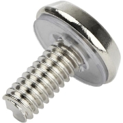 Picture of StarTech.com 12-24 Server Rack Screws - 50 pack - Nickel-Plated