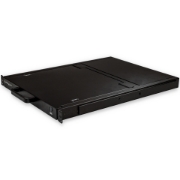 Picture of StarTech.com 8 Port Rackmount KVM Console w/ 6ft Cables - Integrated KVM Switch w/ 17" LCD Monitor - Fully Featured 1U LCD KVM Drawer- OSD KVM - Durable 50,000 MTBF - USB + VGA Support