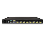 Picture of StarTech.com 8 Port Rackmount KVM Console w/ 6ft Cables - Integrated KVM Switch w/ 17" LCD Monitor - Fully Featured 1U LCD KVM Drawer- OSD KVM - Durable 50,000 MTBF - USB + VGA Support