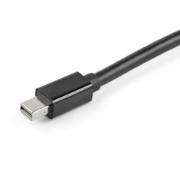 Picture of StarTech.com 3ft (1m) HDMI to Mini DisplayPort Cable 4K 30Hz - Active HDMI to mDP Adapter Converter Cable with Audio - USB Powered - Mac & Windows - Male to Male Video Adapter Cable