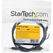 Picture of StarTech.com 3ft (1m) HDMI to Mini DisplayPort Cable 4K 30Hz - Active HDMI to mDP Adapter Converter Cable with Audio - USB Powered - Mac & Windows - Male to Male Video Adapter Cable