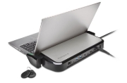 Picture of Kensington LD4650P Single-User USB-C 10Gbps Dual 1080p Dock w/ K-Fob™ Smart Lock - 110W adapter - Windows