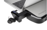 Picture of Kensington LD4650P Single-User USB-C 10Gbps Dual 1080p Dock w/ K-Fob™ Smart Lock - 110W adapter - Windows