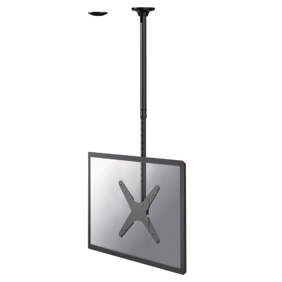 Picture of Neomounts FPMA-C340BLACK Monitor/TV mount ceiling 32-75" - h 106-156 cm