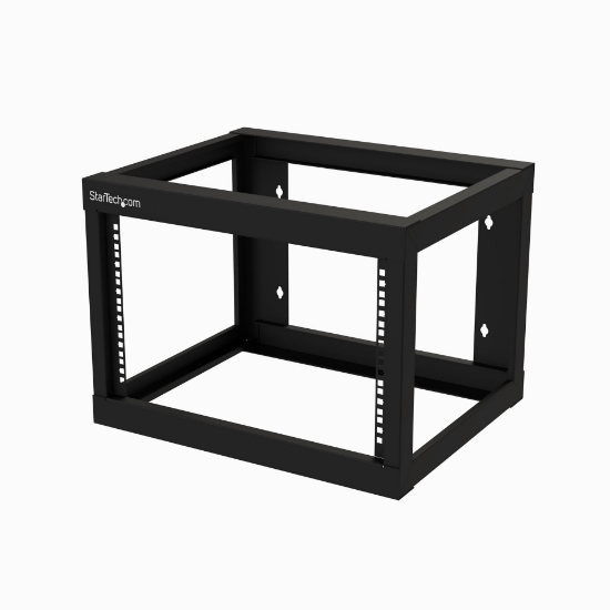 Picture of StarTech.com 6U 19" Wall Mount Network Rack 19" Deep 2 Post Open Frame for Server Room Data/AV/IT/Communication/Computer Equipment/Patch Panel w/Cage Nuts/Screws Hook/Loop - Cisco 2960