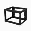 Image de StarTech.com Rack Réseau Mural 6U à 2 Montants, Rack Serveur 19" à Cadre Ouvert, Profondeur 18", Rack de Données Mural pour IT/AV/Panneau de Patch/Equipement IT - Écrou et Vis de Cage Inclus