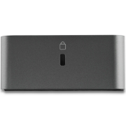 Picture of StarTech.com Universal Laptop Docking Station, Hybrid USB-C & USB-A Dock, Dual 4K DP & HDMI, 100W PD, Mac / Windows / Chrome OS, 4x USB 5Gbps Hub, GbE