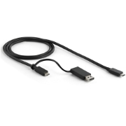 Picture of StarTech.com Universal Laptop Docking Station, Hybrid USB-C & USB-A Dock, Dual 4K DP & HDMI, 100W PD, Mac / Windows / Chrome OS, 4x USB 5Gbps Hub, GbE