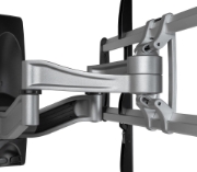 Picture of StarTech.com Full Motion TV Wall Mount - Heavy Duty Articulating TV Wall Mount Bracket for 32" to 75" (165lb/75kg) VESA Display - Universal Adjustable Tilt/Swivel Flat Screen Arm - Silver