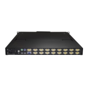 Picture of StarTech.com 16 Port Rackmount KVM Console w/ 6ft Cables - Integrated KVM Switch w/ 19" LCD Monitor - Fully Featured 1U LCD KVM Drawer- OSD KVM - Durable 50,000 MTBF - USB + VGA Support