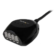 Picture of StarTech.com 15m USB 2.0 Active Cable with 4 Port Hub