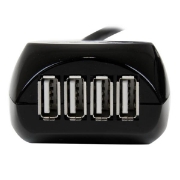 Picture of StarTech.com 15m USB 2.0 Active Cable with 4 Port Hub