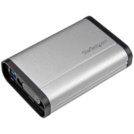 Picture of StarTech.com USB 3.0 Capture Device for High-Performance DVI Video - 1080p 60fps - Aluminum - TAA