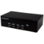 Image de StarTech.com Switch KVM USB double VGA à 4 ports avec hub USB 2.0 à 2 ports