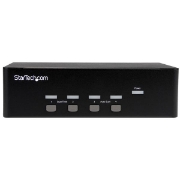Picture of StarTech.com 4-port KVM Switch with Dual VGA - USB 2.0