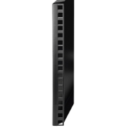 Picture of StarTech.com 6U Wall Mount Network Rack - 14 Inch Deep (Low Profile) - 19" Patch Panel Bracket for Shallow Server and IT Equipment, Network Switches - 44lbs/20kg Weight Capacity, Black