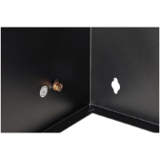 Picture of StarTech.com 6U Wall Mount Network Rack - 14 Inch Deep (Low Profile) - 19" Patch Panel Bracket for Shallow Server and IT Equipment, Network Switches - 44lbs/20kg Weight Capacity, Black