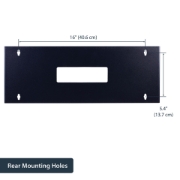 Picture of StarTech.com 4U 19in Hinged Wall Mounting Bracket for Patch Panels