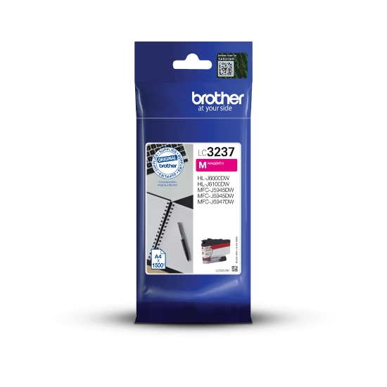 Picture of Brother LC3237M ink cartridge 1 pc(s) Original Magenta