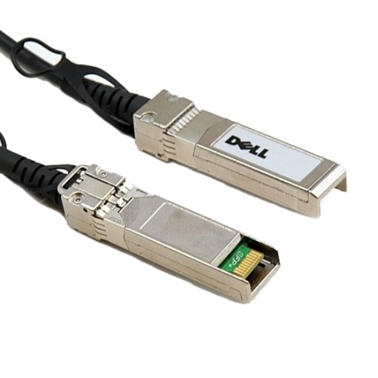Picture of DELL KM0PM InfiniBand/fibre optic cable 1 m SFP28 Black