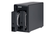 Picture of QNAP TR-002 storage drive enclosure HDD/SSD enclosure Black 2.5/3.5"