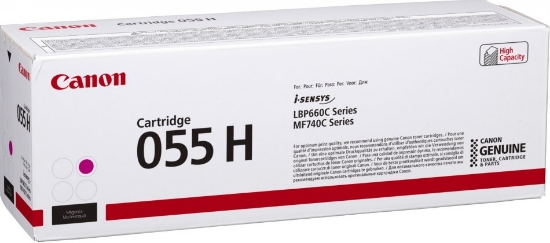 Picture of Canon 055H toner cartridge 1 pc(s) Original Magenta