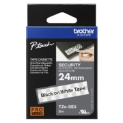 Picture of Brother TZE-SE5 label-making tape Black on white TZ/TZe