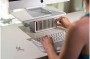 Picture of Kensington CoolView™ Wellness Monitor Stand with Desk Fan