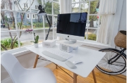 Picture of Kensington CoolView™ Wellness Monitor Stand with Desk Fan