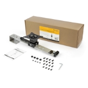 Picture of StarTech.com Cubicle Monitor Mount - Cubicle Wall Single Monitor Hanger - Up to 34" VESA Mount Display - Height Adjustable Ergonomic Office Cubicle Hanging Flat Panel Hook & Clamp Bracket