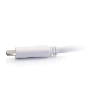 Picture of C2G 0.9m (3ft) USB C to DisplayPort Adapter Cable White - 4K Audio / Video Adapter