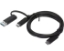 Picture of Lenovo 4X90U90618 USB cable USB 3.2 Gen 1 (3.1 Gen 1) 1 m USB A/USB C USB C Black