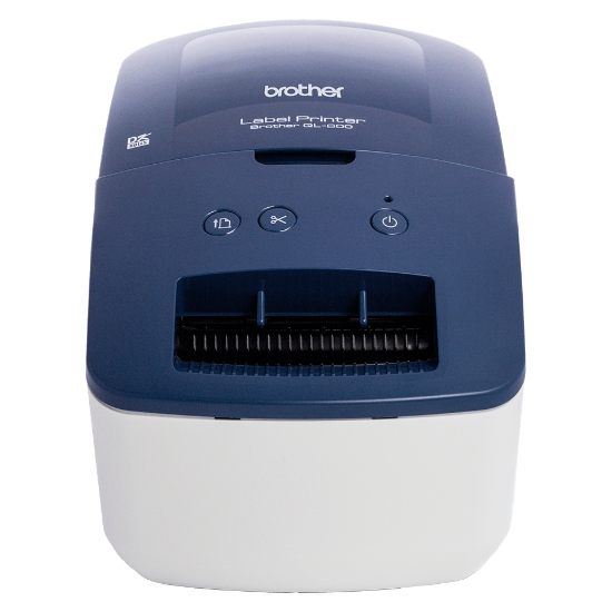 Picture of Brother QL-600B label printer Direct thermal 300 x 600 DPI 71 mm/sec Wired DK