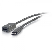 Picture of C2G 3ft USB-C to C 3.1 (Gen 2) Male to Female Extension Cable (10Gbps)