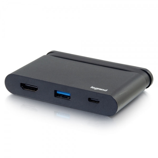 Picture of C2G USB-C to 4K HDMI[R] Adapter with USB-A and Power Delivery
