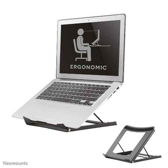 Picture of Neomounts NSLS075BLACK Laptop stand 10-16" - foldable - compact - universal