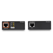 Picture of StarTech.com 1 Port Gigabit PoE Injector & Splitter Kit - 60W High Power over Ethernet Injector 100m/12-24V DC Splitter 802.3bt Midspan Single Port Ultra PoE LAN/RJ45 Security/Monitoring