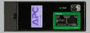 Picture of APC Easy Rack PDU, Metered, 1U, 1 Phase, 3.7kW, 230V, 16A, 8 x C13 outlets, IEC60320 C20 inlet