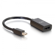 Picture of C2G 8in Mini DisplayPort[TM] Male to HDMI[R] Female Passive Adapter Converter - 4K 30Hz