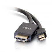 Picture of C2G 10ft Mini DisplayPort[TM] Male to HDMI[R] Male Passive Adapter Cable - 4K 30Hz